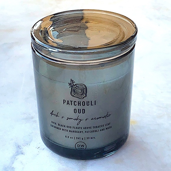 DW HOME CANDLE PATCHOULI OUD RICHLY SCENTED NEW - Picture 2 of 4